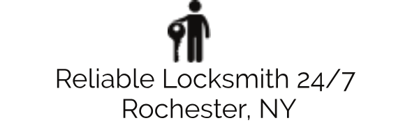 Reliable locksmith logo black colour